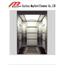 Luxury Mirror Stainless Steel Passenger Lift with Machine Roomless